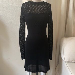 Free People crochet dress